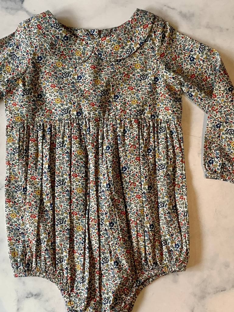Liberty Ditsy Floral  Long Seeved romper - Love Sam