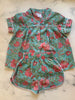 Blue and Pink Floral Pyjamas - Love Sam