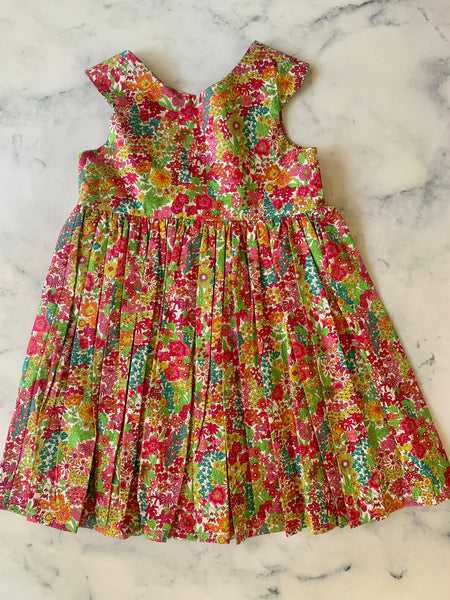 love sam embroidered dress Love Sam Lucy In The Sky dress midi embroidered eyelet tiered beaded cream