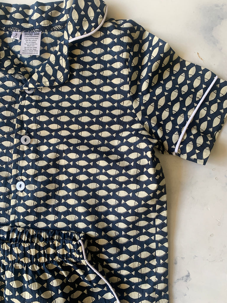 Boys Indian Cotton  short Pyjamas - Love Sam