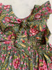 Green and Pink Indian Cotton Dress - Love Sam