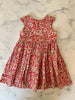 Liberty Red berry with gold star Wilshire Dress - Love Sam