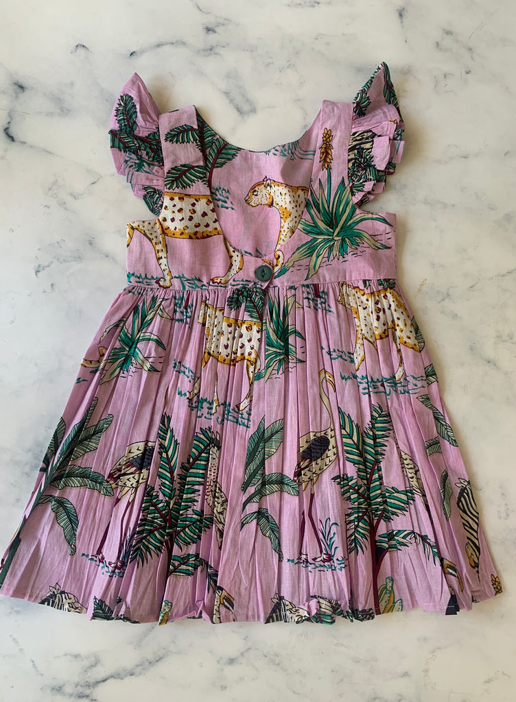 Lilac Jungle Dress - Love Sam